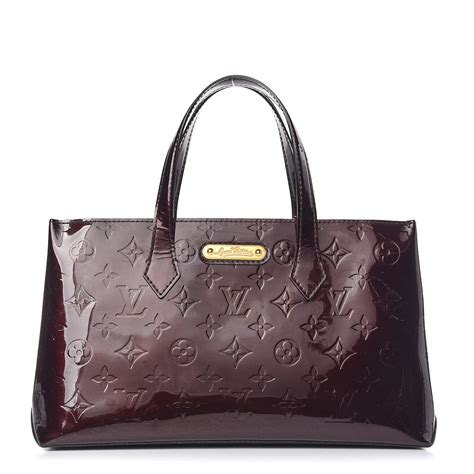 wilshire louis vuitton|LOUIS VUITTON Vernis Wilshire PM Amarante .